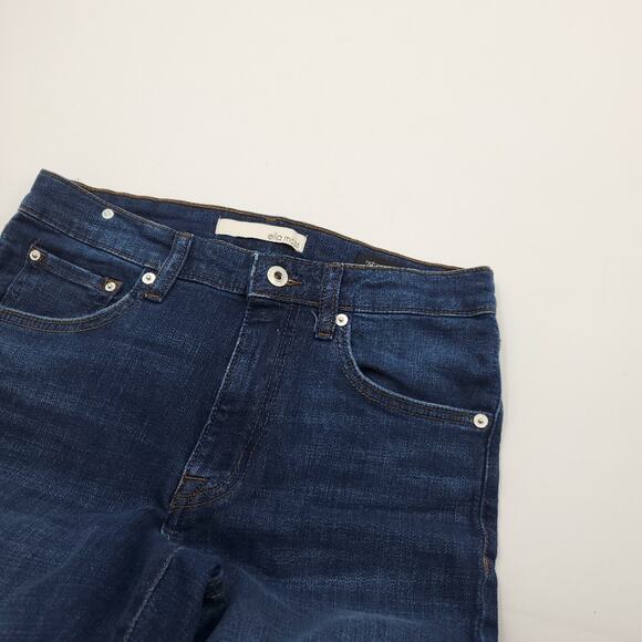 Ella Moss Medium Wash High Waist Straight Leg Ankle Jeans Size 6/28 - Picture 8 of 9
